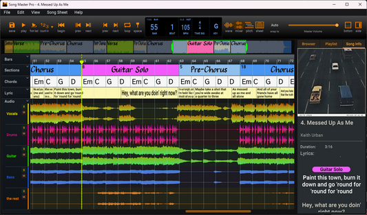 Song Master Pro 2.1 adds several new features and improvements