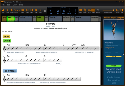 Song Master Pro 2.0 adds Song Sheet View, Export options, more