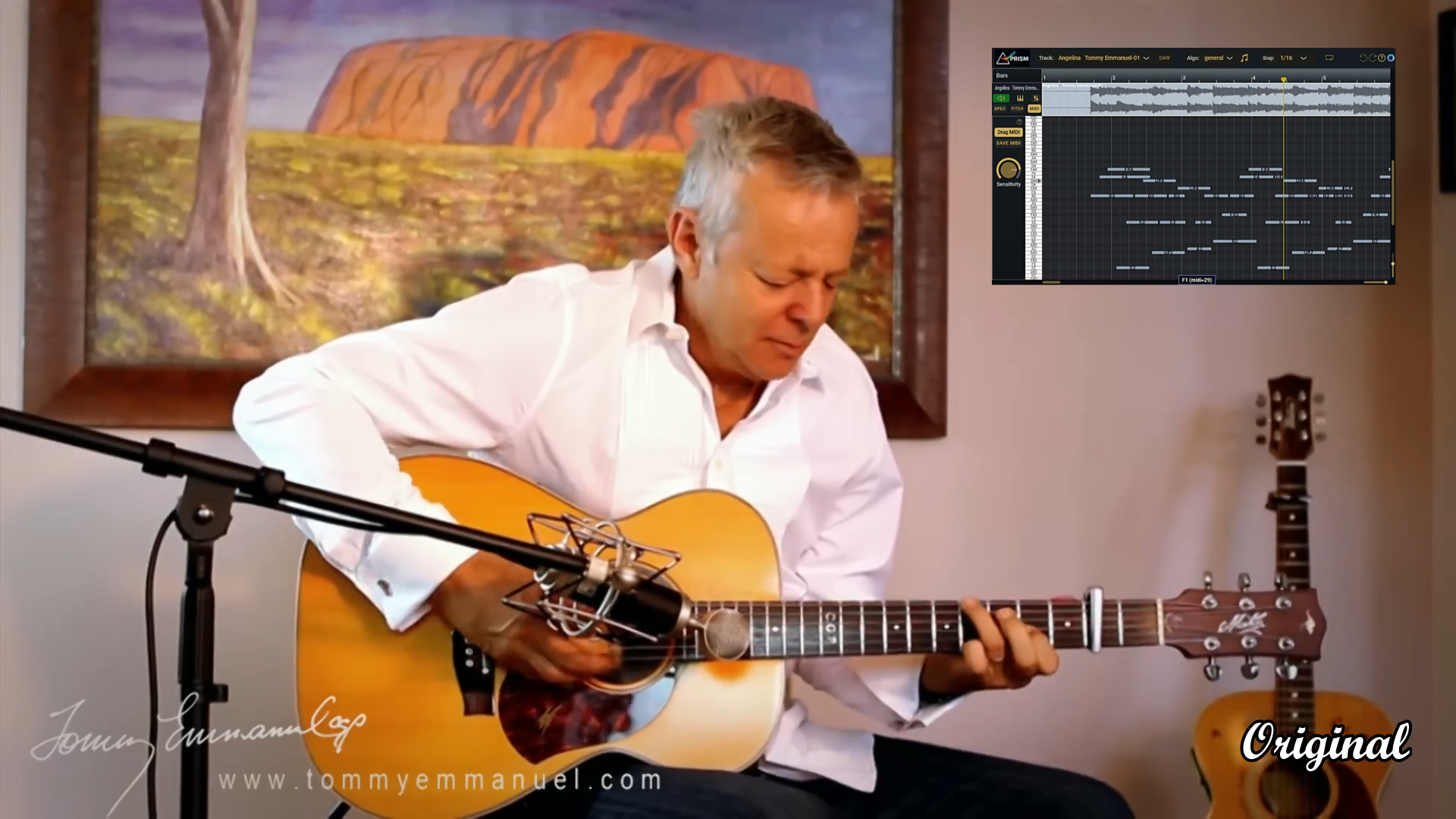 Load video: Prism audio-to-midi demo